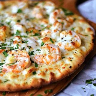 Pizza crevettes