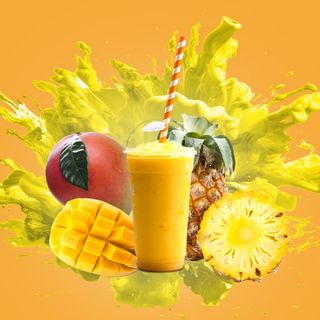 Smoothie de mango y piña