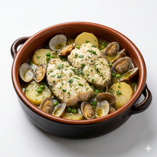 Pescado Merluza A La Cazuela