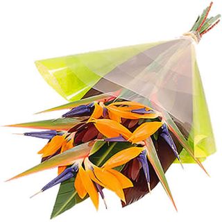 3 fiori mazzo scenografico di sterlizie grandi