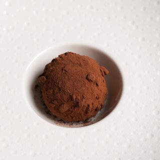 Tartufo nero affogato al caffè