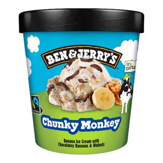 Tarrina De Helado Ben & Jerry's Chunky monkey (465 Ml.)