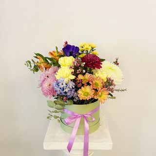 Caja Variado de Flores - Tamaño Medium 