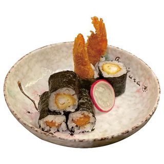 112. Maki De Langostino Con Pan Rallado