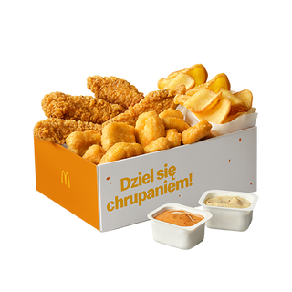 Chicken Box & Chrupiące talarki dla 2 os.