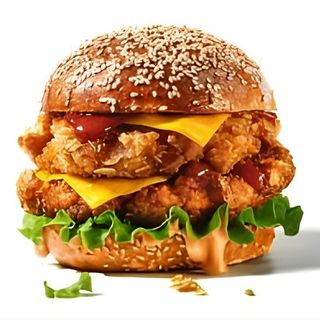 Double Poulet Burger Classique