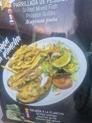Salmón A La Plancha