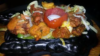 Parrillada mixta Tandoori