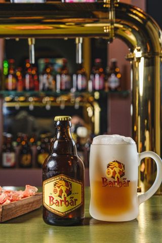 ბოთლის ლუდი ბარბარ ბლონდი 8% 0.33