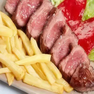 Entrecot De Ternera Con Guarnición Variada (325 G.)