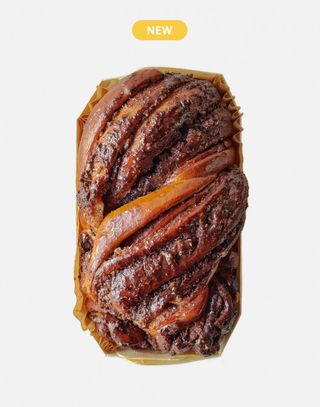 Mini Babka cu Alune și Ciocolată