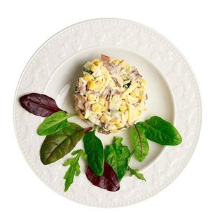 Салат з куркою,грибами та сиром (170г)