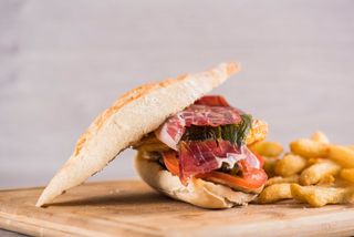 Mini Serranito de Pollo