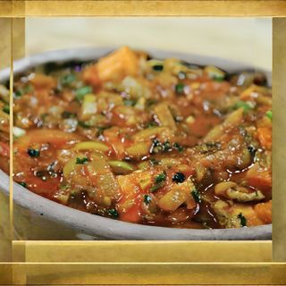 Chashushuli with Salmon