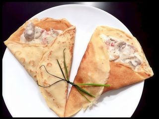 Crêpe Carbonara