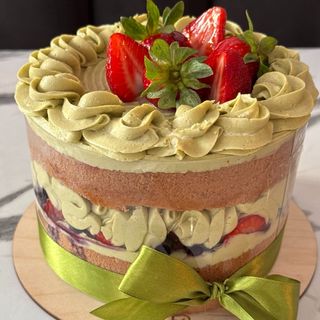 ტორტი ფისტის კრემით