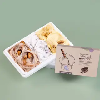 Tarrina de helado M (400 gr) + 20 Pastelli