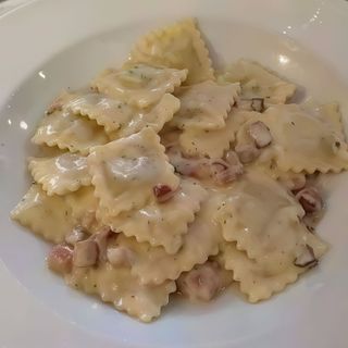Raviolis A La Carbonara