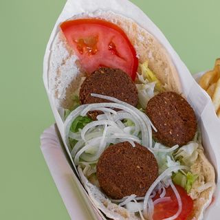 Falafel En Pan Pita