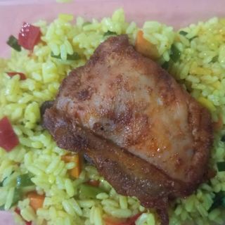 Wallet Saver -Stir fry rice with chicken 