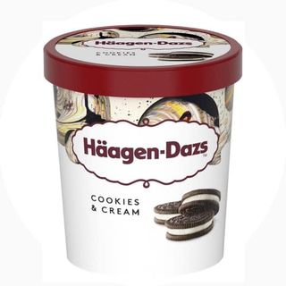 H.Dazs Pot Cookie & Cream 460Mlx8  