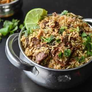 Biryani de cordero /Lamb biryani