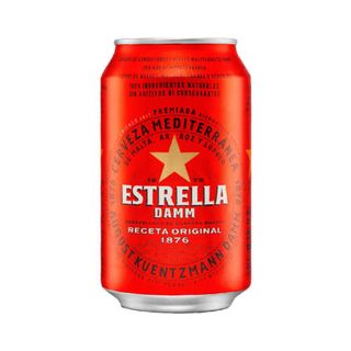Estrella Damm Cerveza Lata 33cl