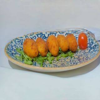 Croquetas De Jamón Ibérico Y Setas Porcini