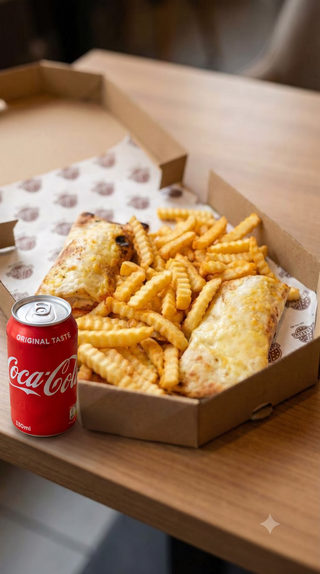 Tortilja pollo 700 gr + Coca - Cola