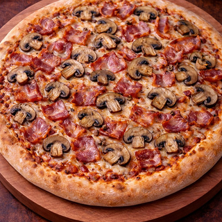 ბეკონი და სოკო 28 სმ