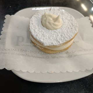 Occhio di bue al cioccolato bianco