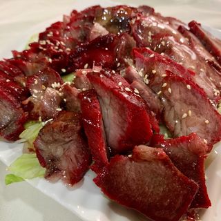 Cerdo asado con miel    