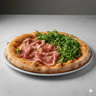 Ciaccino crudo e rucola