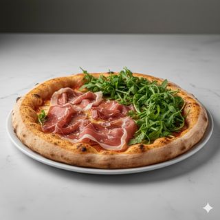 Ciaccino crudo e rucola