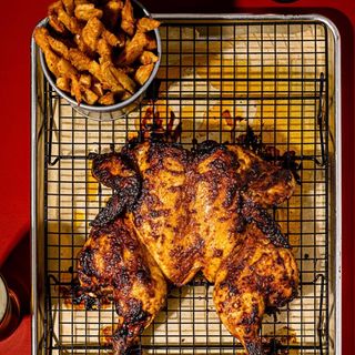 Pollo 1 ud. + patatas fritas