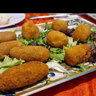 Ración De Croquetas  De Jamón
