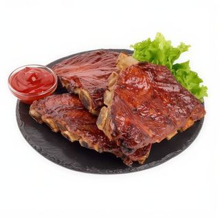 Costillas de cerdo con sal y pimienta