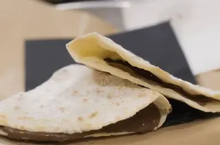 Piadina con Nutella
