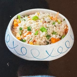 蛋炒饭 Arroz frito con huevo