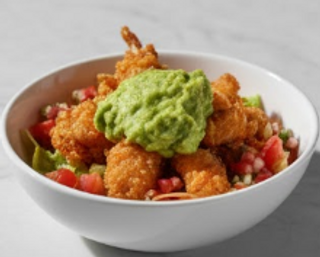 Nachos De Salmón Tempura