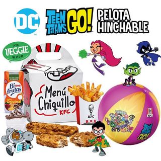 Menú Infantil 2 Tiras Veggie