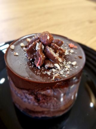 Мини торта Лешник Кафяв Шоколад