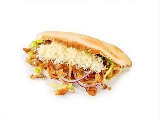 Doner Kebab Con Queso