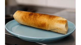 Rollo kebab z frytkami