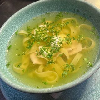 Бульйон з куркою та яйцем (400г)