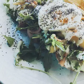 Tosta de Salmão Fumado