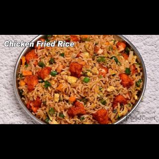 Chicken Fried Rice with Capsicums