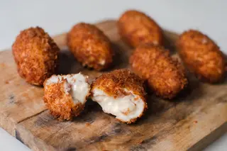 Tapa Croquetas Casera
