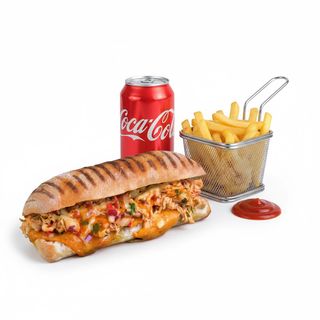 Menu tikka baguette