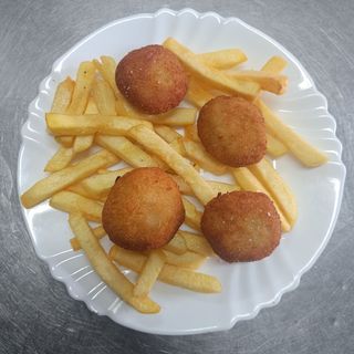 Tapa bombitas de queso